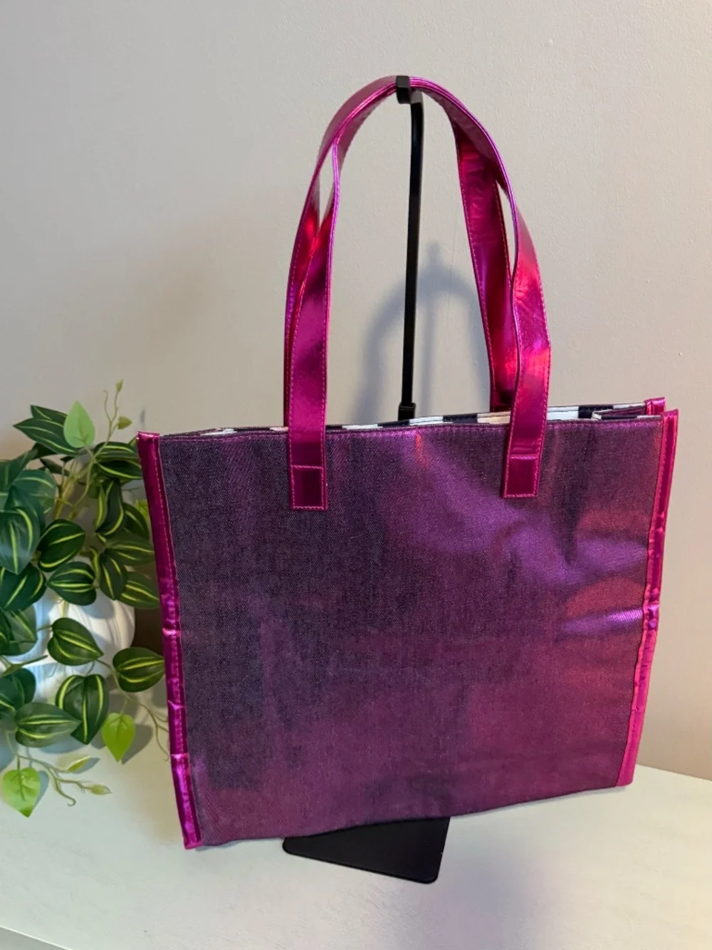 Juicy Couture Purple metallic tote